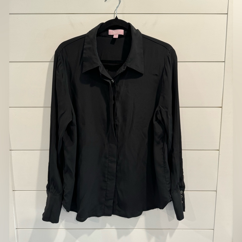 Numi Black Simone Button Down Top - image 6